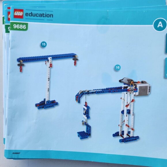 Lego Education 9686 Instruction Manuals Manual Retired Product Simple & Powered - Picture 10 of 11